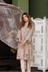 Heavy Embroidery with Stone Work