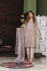 Heavy Embroidery with Stone Work